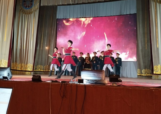 Ансамбль песни и пляски ЦВО провел первый концерт в рамках гастрольного тура по Центральной Азии