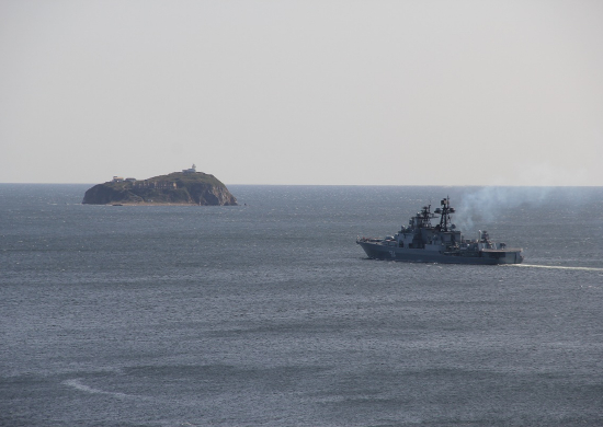 БПК «Адмирал Трибуц» и «Адмирал Пантелеев» Тихоокеанского флота вышли в море для выполнения задач в Азиатско-Тихоокеанском регионе