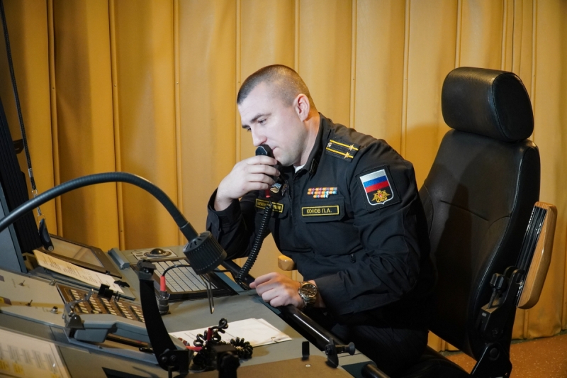 Экипаж фрегата «Адмирал Горшков» провел тренировку по применению ракетного оружия