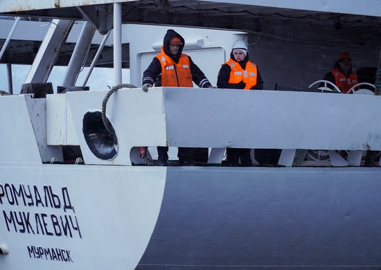 Гидрографы Северного флота и представители РГО сделали ряд открытий во время арктического похода