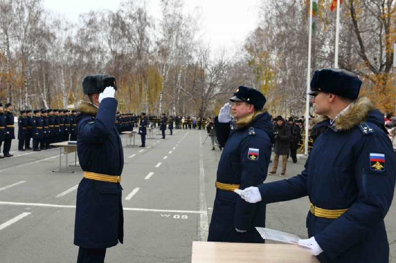 Торжественная церемония выпуска офицеров состоялась в филиале ВУНЦ ВВС «Военно-воздушная академия» в Челябинске