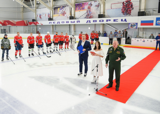 В городе Мирном состоялся Кубок начальника космодрома Плесецк по хоккею с шайбой