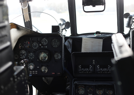 В Ленинградской области лётчики армейской авиации выполнили учебно-тренировочные полёты