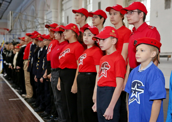 Военно-космическая академия имени А.Ф.Можайского провела соревнования среди юнармейцев города Санкт-Петербурга