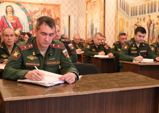 Военнослужащие Центра обеспечения Оренбургского ракетного объединения приступили к проведению контрольных занятий