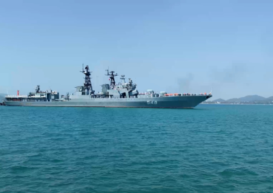 БПК «Адмирал Пантелеев» Тихоокеанского флота вышел из таиландского порта Саттахип после завершения делового захода