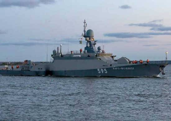Малый ракетный корабль «Наро-Фоминск», построенный для   Балтийского флота, проходит государственные испытания в Балтийском море