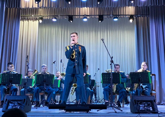 Оркестр Тейковского ракетного соединения принял участие в благотворительном концерте