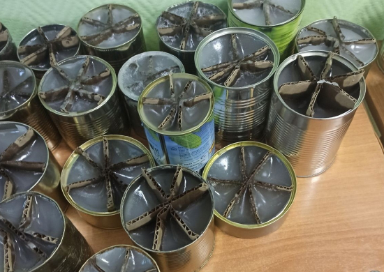 Самарские юнармейцы приняли участие в изготовлении блиндажных свечей
