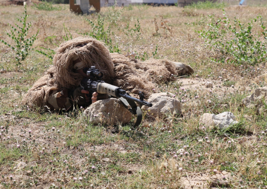 Снайперы-разведчики российской военной базы в Таджикистане учились выслеживать противника в горах