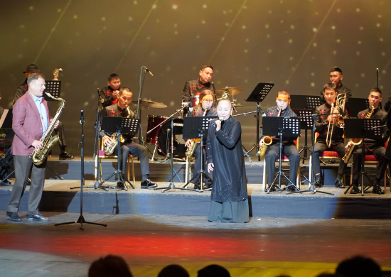 В ЦАТРА состоялся совместный концерт коллективов Минобороны РФ и Республики Тыва