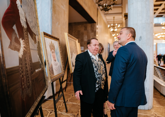 В Подмосковном санатории Минобороны России открылась выставка Народного художника России Виктора Шилова