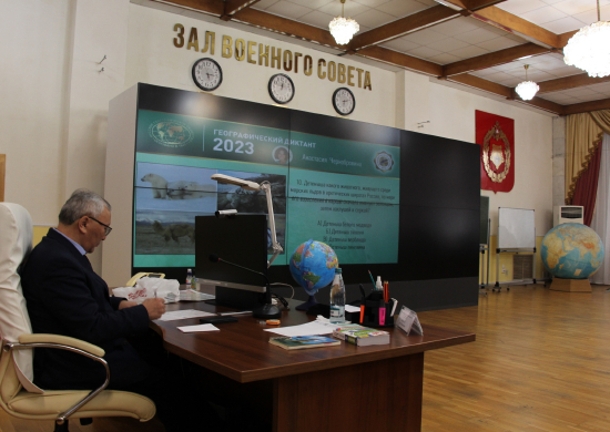 В Республике Бурятия военнослужащие ВВО приняли участие в международной акции «Географический диктант»