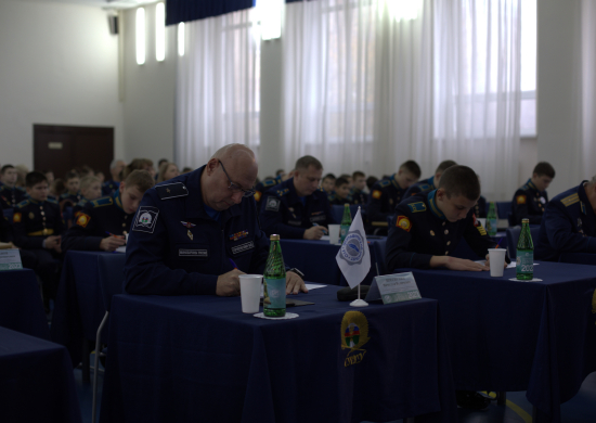 Воспитанники Ставропольского президентского кадетского училища приняли участие в Географическом диктанте