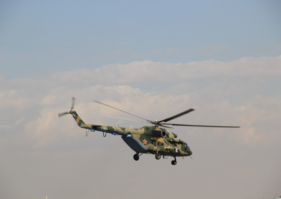 Экипажи армейской авиации ЮВО выполнили полеты в район высокогорья Армении