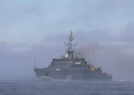 Экипажи тральщиков Черноморского флота отработали противоминные действия в акватории Черного моря