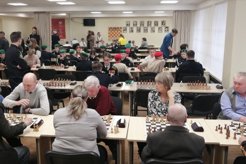 Юнармейцы приняли участи в шашечно-шахматном турнире памяти ветерана боевых действий С.К.Морозова в Удмуртии