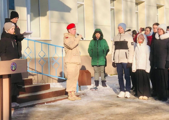 Юнармейцы Республики Татарстан приняли участие в открытии мемориальных досок героям СВО