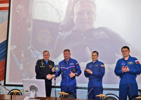 Космонавты Роскосмоса посетили филиал Военно-воздушной академии в Челябинске