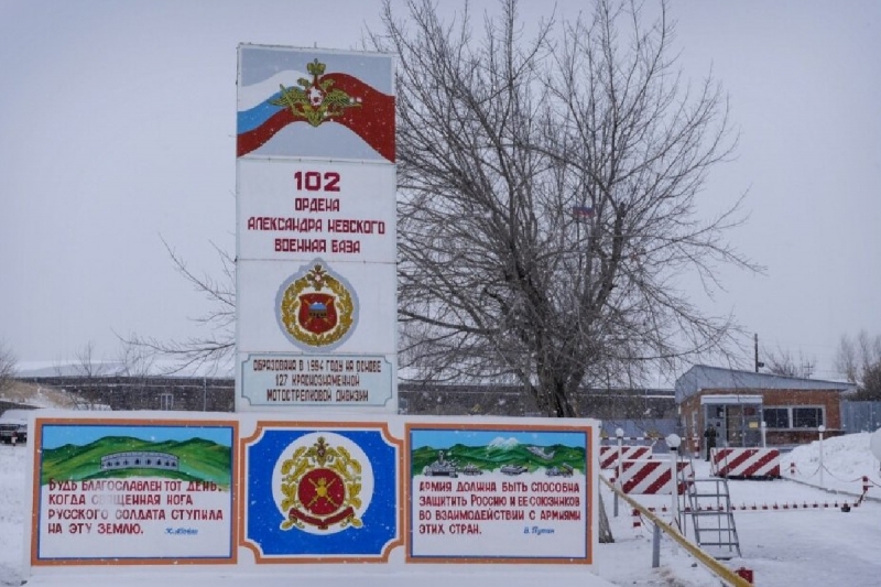 На военной базе ЮВО в Армении созданы резервные противоаварийные группы на период новогодних праздников