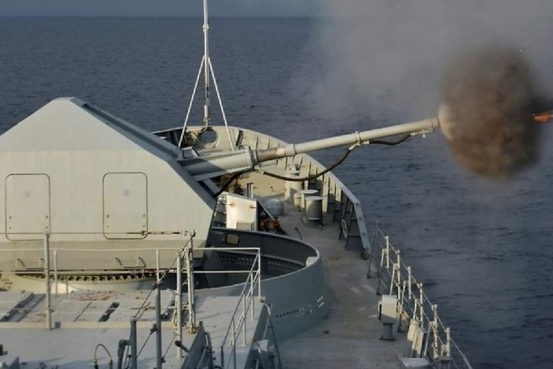 Новейший малый ракетный корабль «Наро-Фоминск» в ходе государственных испытаний в Балтийском море выполнил артиллерийские стрельбы