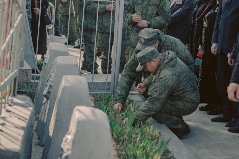 Российские военнослужащие в Таджикистане отметили 82-ю годовщину начала контрнаступления советских войск под Москвой