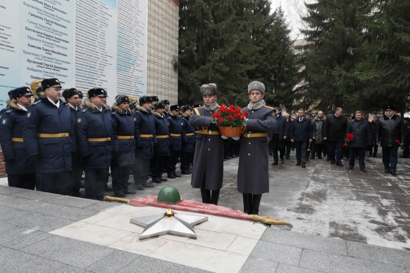 Соединение ПВО в Новосибирске отметило 25-ти летний юбилей со дня образования