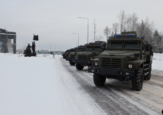 В подразделения военной полиции передана  партия бронеавтомобилей, выполненных в рамках ГОЗ