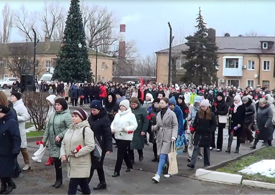 Юнармейцы Ростовской области приняли участие в традиционном памятном мероприятии «Морозовск спасенный»