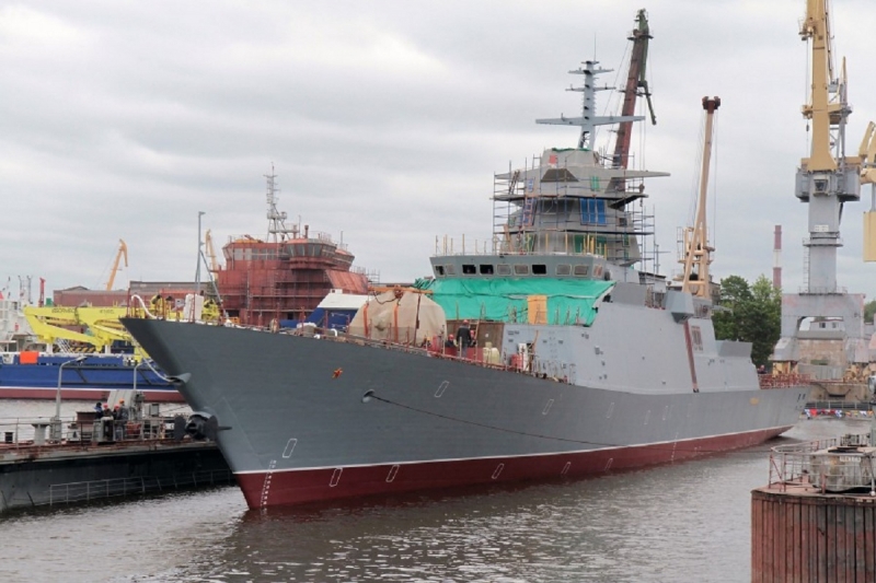 На Камчатке сформирован экипаж нового корвета «Проворный» строящегося для Тихоокеанского флота