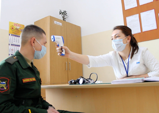 На российской военной базе ЮВО в Армении проводятся мероприятия по предупреждению инфекционных заболеваний