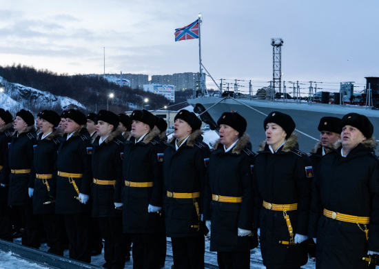 Новейший фрегат «Адмирал Головко» вошел в состав Северного флота