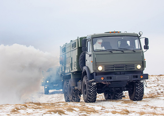 Специалисты РХБ защиты ЦВО скрыли важные военные объекты от авиаудара условного противника на Алтае