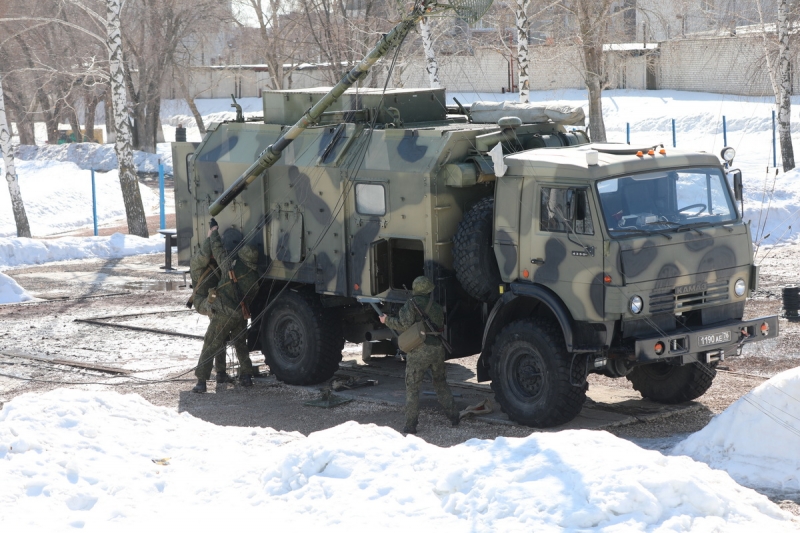 Военнослужащие ЦВО провели тренировку по радиоэлектронной борьбе в Оренбургской области