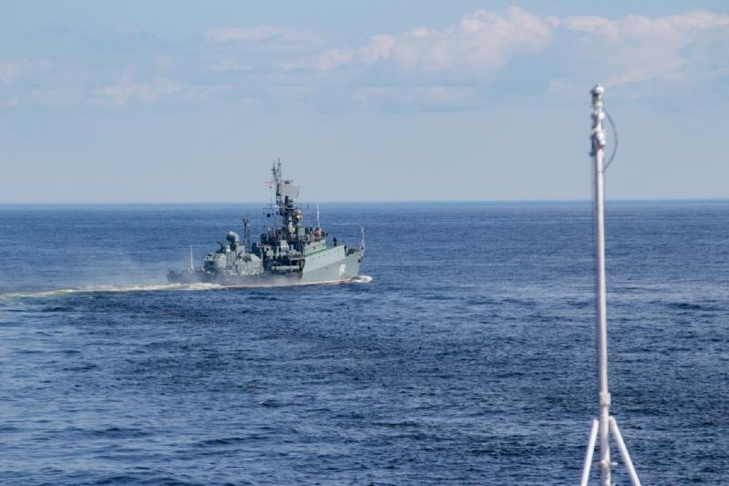 Корабельная тактическая группа Северного флота вышла в море для выполнения задач боевой подготовки