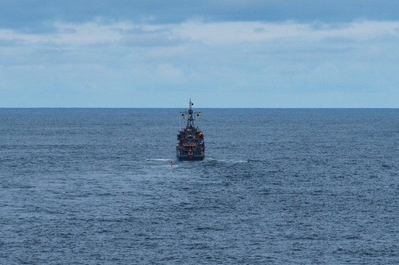 Корабельная тральная группа Северного флота отработала плановые задачи боевой подготовки в Баренцевом море