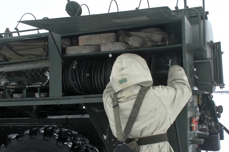 В мотострелковом соединении ЦВО проведен единый день РХБ защиты в Оренбургской области