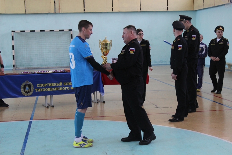 Во Владивостоке прошёл Кубок командующего Тихоокеанским флотом по мини-футболу