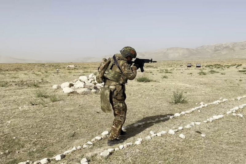 Военнослужащие 201-й военной базы отразили нападение условной ДРГ на российские военные объекты в Таджикистане
