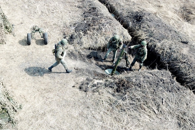 Артиллеристы ЦВО уничтожили огневые позиции «противника» в Кузбассе