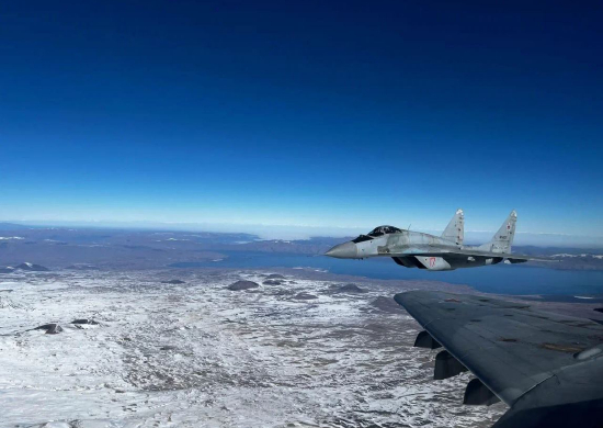 Авиация ЮВО в Армении выполнили учебно-тренировочные полеты в высокогорье