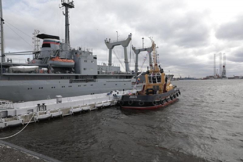 Буксир «Ижорец» вошёл в состав Ленинградской военно-морской базы Балтийского флота
