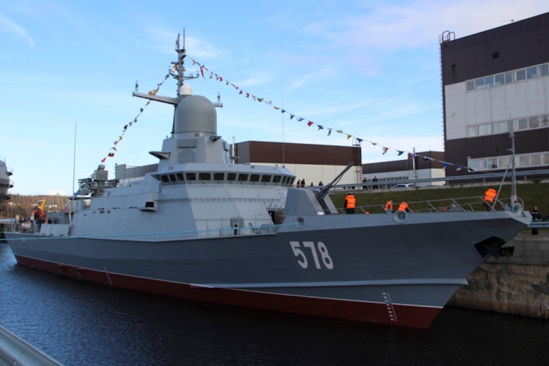 Малый ракетный корабль «Буря» выполнил ракетные стрельбы в рамках государственных испытаний в Балтийском море