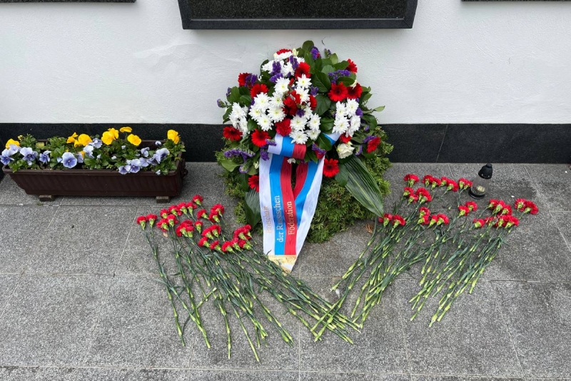 В Германии почтили память советских воинов