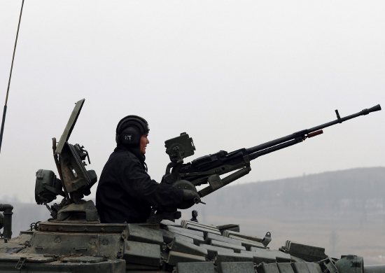 В Приморском крае военнослужащие ВВО выполнили стрельбы из крупнокалиберных пулеметов НСВТ