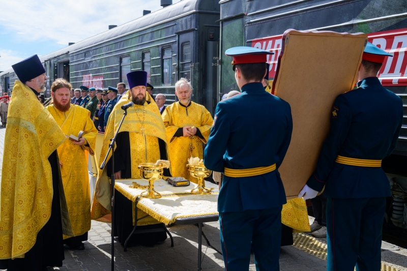 В столице Марий Эл около 7 тыс. человек посетили тематический поезд Минобороны РФ «Сила в правде»