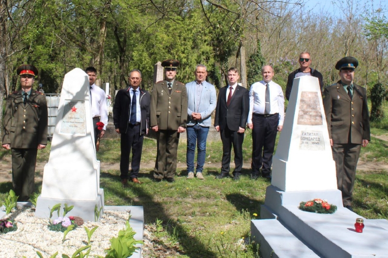 В Венгрии после ремонта открыли российское воинское захоронение периода Великой Отечественной войны