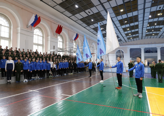 В Военно-космической академии имени А.Ф.Можайского завершился традиционный Космический турнир по баскетболу