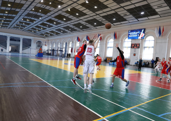 В Военно-космической академии имени А.Ф.Можайского завершился традиционный Космический турнир по баскетболу