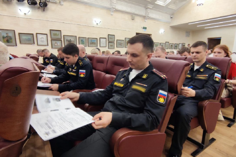 Военнослужащие Балтийского флота приняли участие  в акции «Диктант Победы»